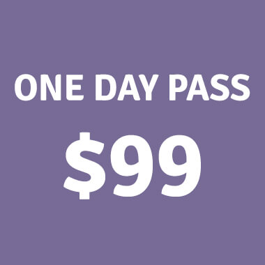 One Day Passes - $99 - Tickets on sale now!