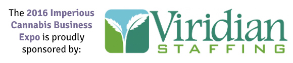 The 2016 Cannabis Business Expo is Proudly Sponsored by Viridian Staffing